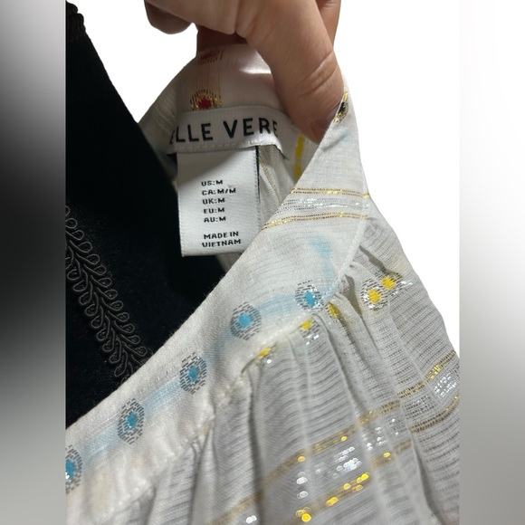 Anthropologie long sleeve bohemian top | Anthropologie long sleeve blouse | Med - Picture 7 of 9